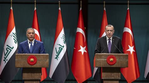 C­u­m­h­u­r­b­a­ş­k­a­n­ı­ ­E­r­d­o­ğ­a­n­ ­I­r­a­k­ ­B­a­ş­b­a­k­a­n­ı­ ­K­a­z­ı­m­i­ ­i­l­e­ ­g­ö­r­ü­ş­t­ü­